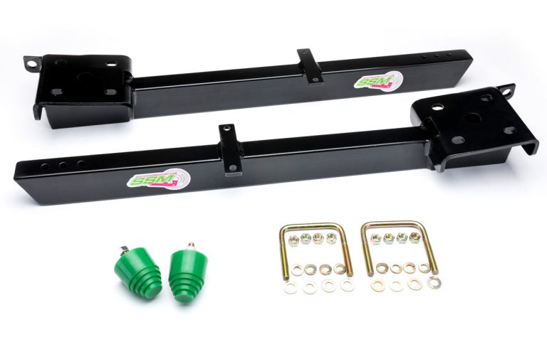 The suspension traction bar designed by Southside Machine.