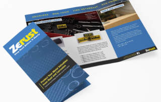 Zerust Brochure | Graphic Design Companies Ohio